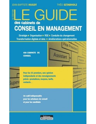 Le Guide des Cabinets de Conseil en Management, versions papier et numérique